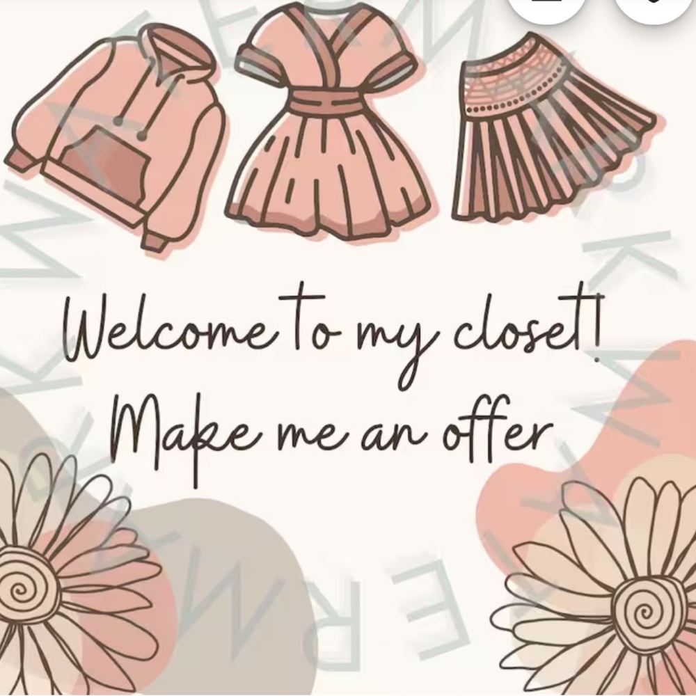 Welcome to my closet! Offers welcomed